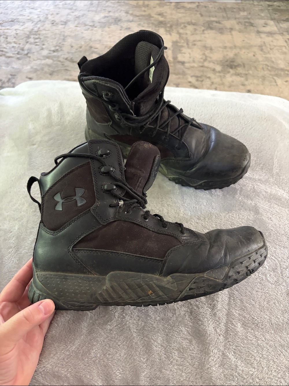 Under Armour Men's Black Tactical Boots
